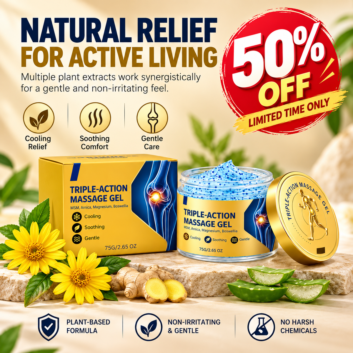 Soothing Joint Massage Cream