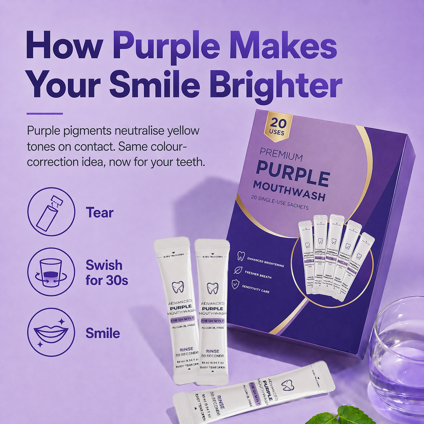 Purple Mouth wash