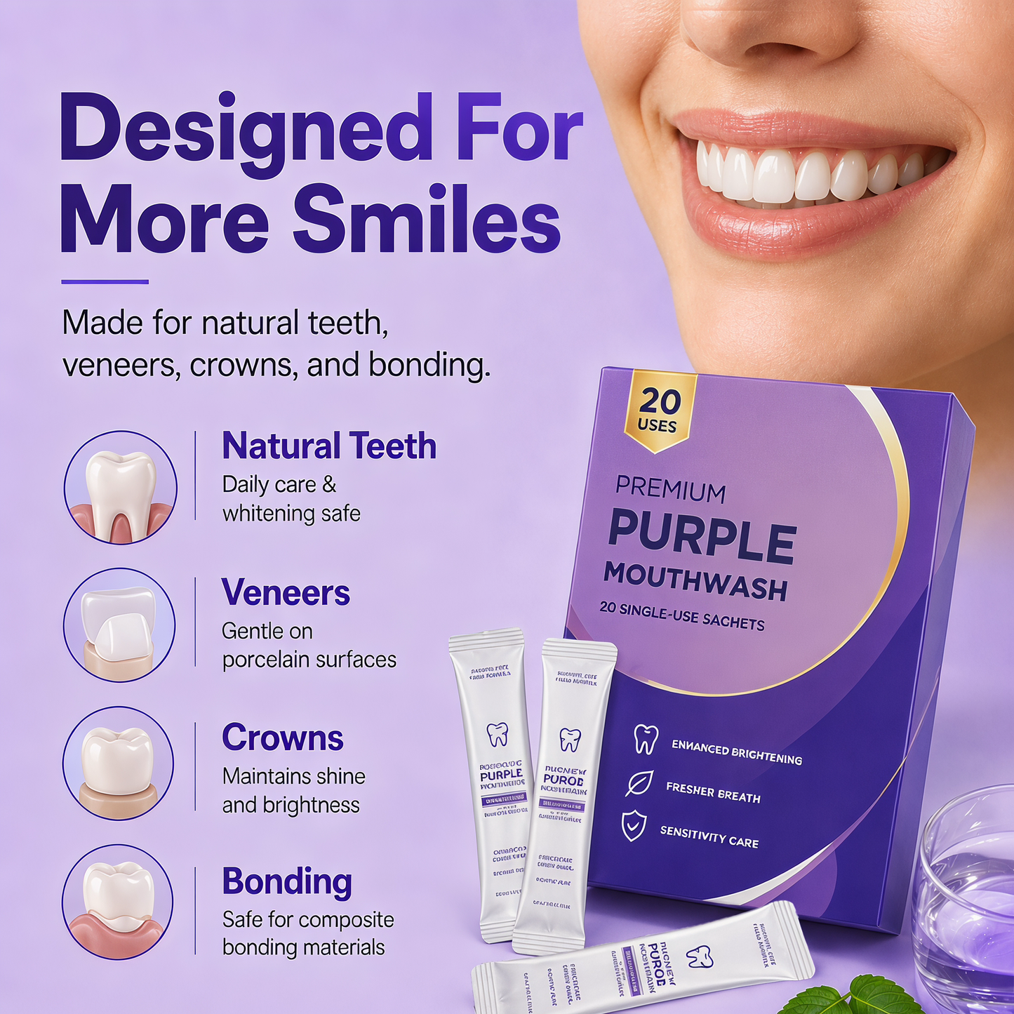 Purple Mouth wash