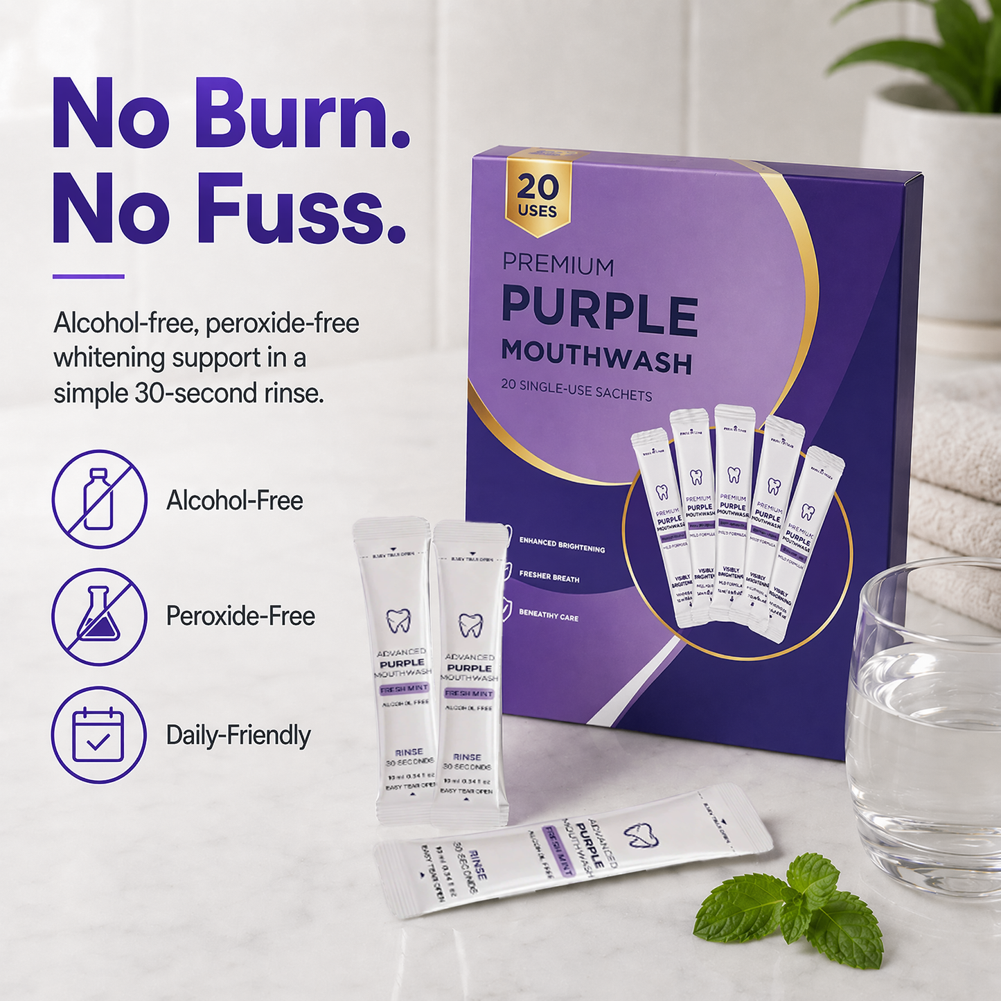 Purple Mouth wash