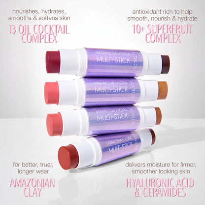 Maracuja Hydra Multi-Stick with Brush – Cream Blush & Bronzer